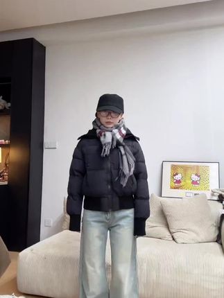 雪宝宝双版本,冬季休闲百搭 保暖棉服,羽绒服双版本#好山好水好心情  #户外出游 #好好爱自己❤️