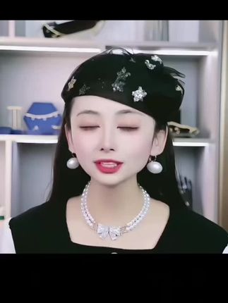 遮盖白发半帽发箍