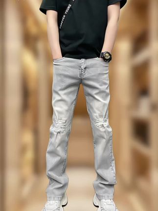 #品质男装#夏季穿搭#男士休闲牛仔裤#潮流穿搭#痞帅穿搭