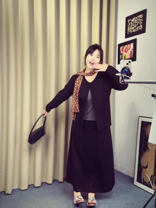 不需要搭配的显瘦套装来噜!!#高级感穿搭 #秋季穿搭 #大码 #秋冬穿搭 #微胖女生