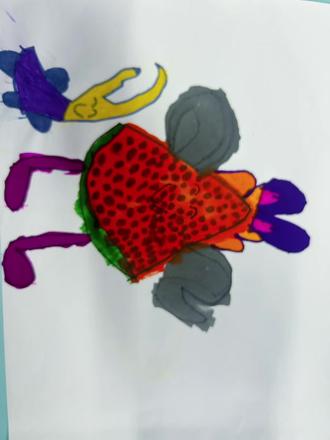 #创作灵感 #没点艺术细胞刷不到 交完作业就放假啦