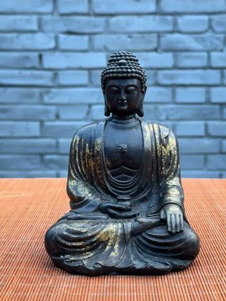 黄铜释迦摩尼佛摆件#铜器摆件 #铜器收藏 #抖店小黄车即可下单