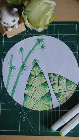 如果你会写y,那你就会画春笋啦#春笋 #春天的味道 #简笔画教程 #亲子绘画 #零基础学画画