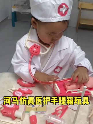 #角色扮演 #儿童玩具 #动手能力 小医生出诊日,一玩一个不吱声,又是陪宝宝沉迷医生的一天。#小医生过家家玩具