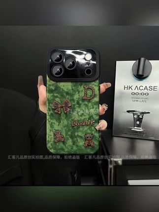手机壳推荐适用【苹果/oppo/华为/vivo/小米】轻奢瞳眼金属小熊蝴蝶防摔手机壳#手机壳推荐#好物推荐🔥
