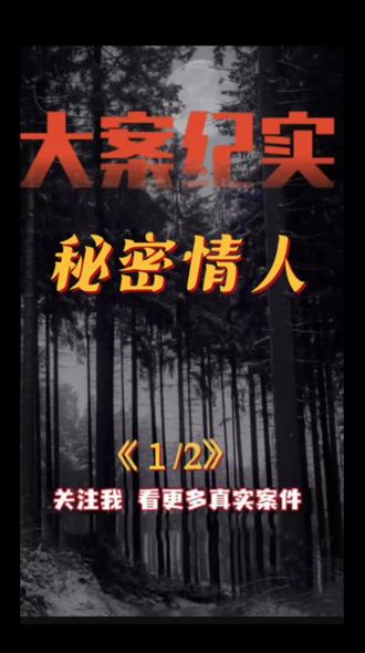#真实事件大案纪实 秘密情人1/2
