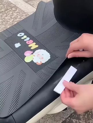 电动车脚踏垫摩托车脚垫电瓶车脚踩垫踏板通用防水雅迪可裁剪定制##好物推荐🔥 #好物分享🔥