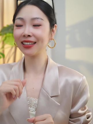 大小圈都非常气质的耳环#耳环#耳圈