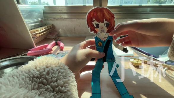 教程喵(纯废话)#可动纸片人 #幻影忍者#幻影忍者杰 #教程 #可动纸片人教程