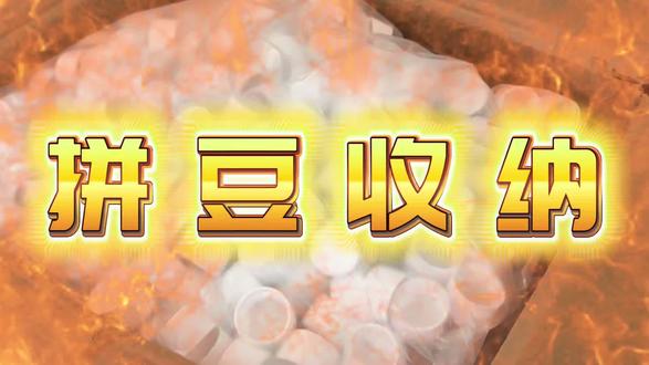 收纳完这些,我只剩下了一颗丹。。#拼豆 #拼豆收纳 #熨斗