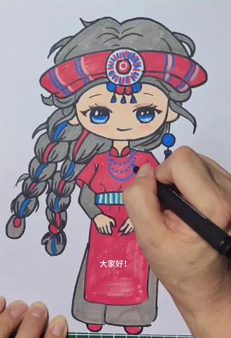 简笔画第九天#画出我的天马行空 #简笔画 @抖音创作小助手