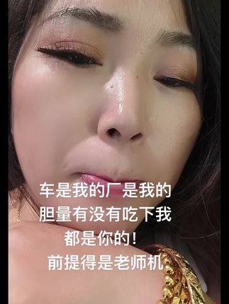 车是我的厂是我的 胆量有没有吃下我 都是你的! 前提得是老师机
