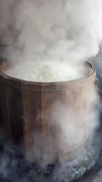 手工麻糍制作、年味越来越浓