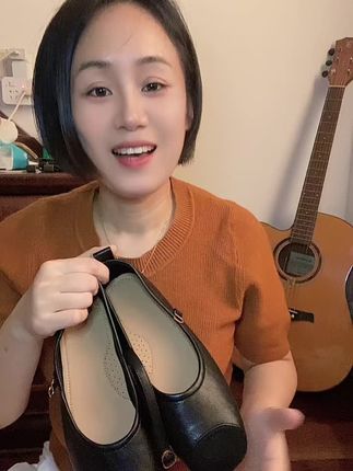 又软又舒服,秋季搭配衣服多好看!#好鞋推荐 #平底单鞋