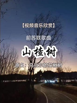 #dou上热门♡ 视频音乐欣赏《山楂树》