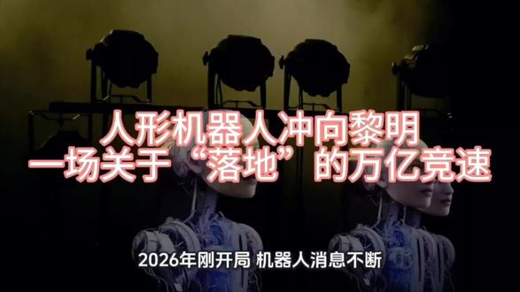 人形机器人冲向黎明:一场关于“落地”的万亿竞速#AI #机器人#趋势风口 #经济发展 #互联网资讯