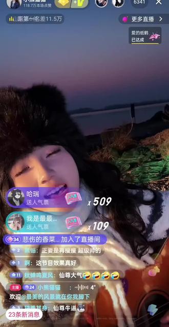 晚风中闪过几帧从前啊@小熊猫猫 @李正(菠萝吹雪🍍) ,可惜当时刚想录屏就结束了😭