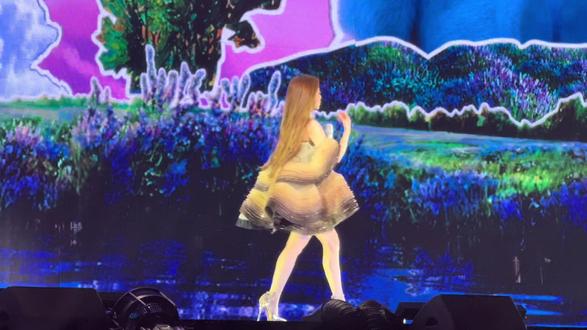 金蝉脱壳,脱之前 #演唱会的感染力 #无法复制的演唱会感受 #演唱會只有0次和無數次#张靓颖 #一场不一样的演唱会
