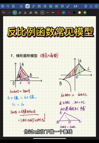 反比例函数常考模型,视频内容比较长,可以快进一下!
#反比例函数模型#初三数学#数学思维