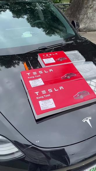 #特斯拉空调滤芯 #特斯拉空调 #特斯拉Modely #特斯拉空调滤芯更换