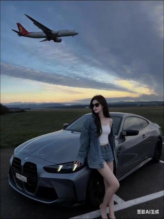 18 岁不靠父母全靠豆包拿下宝马M4 #宝马m4 #豆包ai #豆包p图车和人 #豆包p图与车合照指令 #手机壁纸潮图 与爱车合照指令教程