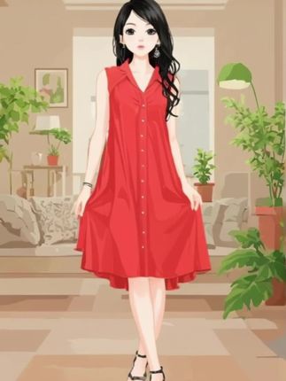 #dou+小助手 #时尚气质穿搭 #穿出自信穿出美丽 #气质连衣裙 #优雅气质