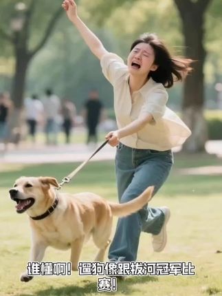 养宠人必看!这玩意治好了我家狗的“爆冲绝症 #狗狗爆冲怎么办 #防爆冲牵引绳实测 #养宠好物分享 #新手养狗必备 #遛狗自由神器
