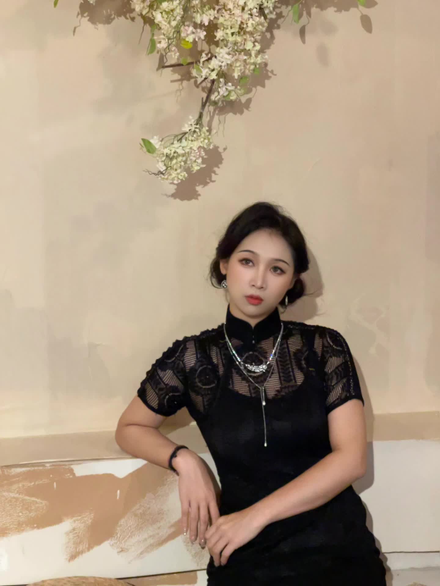 自此万般风月都是我心结 #旗袍 #东方美 #今天穿什么