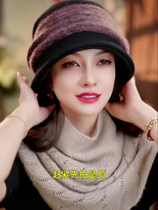 布塔渔夫帽子女秋冬新款羊毛呢礼帽高级感显脸小帽子盆帽#羊毛呢渔夫帽#羊毛呢帽子 #渔夫帽遮阳帽 #礼帽 #帽子一戴谁都不爱