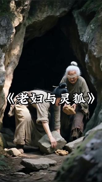 狠心儿媳弃婆婆入山洞,灵狐行善报恩,贪心之人终被困 #民间传说分享 #民间故事 #故事 #民间传说背后的真相