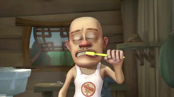 光头强的同桌#动画 #熊出没 #熊大熊二光头强