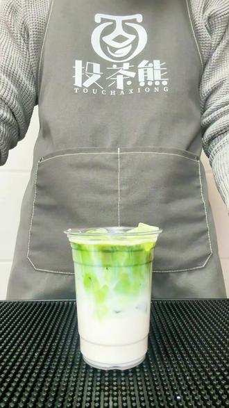 霸王茶姬抹茶系列饮品一抹山月做法教程配方复刻分享一抹山月做法教程月末净山做法教程#抹茶饮品 #饮品教程 #饮品制作 #一抹山月 #饮品推荐