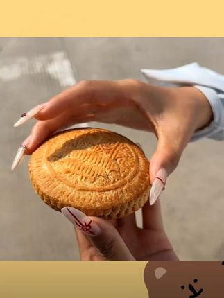 山西的空壳月饼# 太好吃了 # 传统糕点 # 手工..#美食