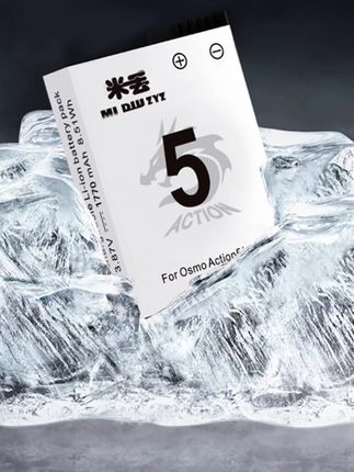 米丢适用大疆action5pro电池大容量冷极电池action4电池充电器#大疆相机 #电池充电器 #大容量 #米丢 #冷极电池