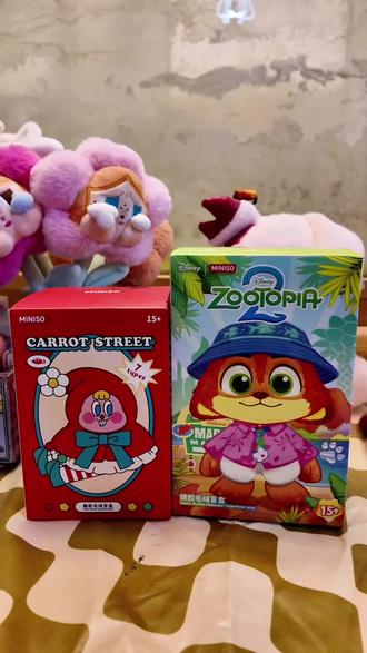 #盲盒 #盲盒开箱 #疯狂动物城 #名创优品 今日开盒幸运值…