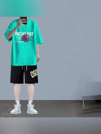 #男士神仙单品 闷热的夏天当然要给你的男孩穿吸汗透气#便宜又好穿 #青少年穿搭 #谁穿谁好看 #宽松显瘦