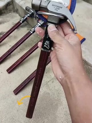 羊角锤木工锤子高碳钢绝缘柄带磁铁起钉拔钉锤工地椰头强磁#锤子 #高性能实用工具 #强磁羊角锤 #实用工具