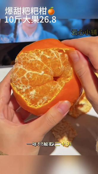 四川耙耙柑,10斤大果,皮薄肉厚,很甜很多汁,巨巨好吃 #春见耙耙柑#耙耙柑#四川春见耙耙柑 #四川耙耙柑春见 #应季水果
