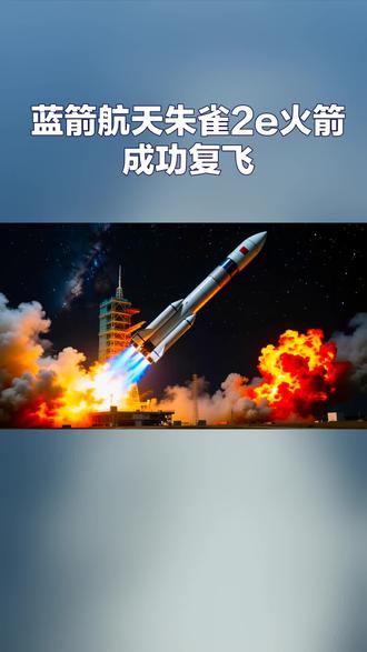 6吨运力!朱雀2E一箭10星,国产商业火箭再破局?#蓝箭航天#朱雀2E#商业航天