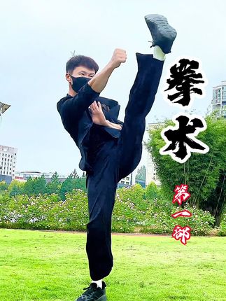 练拳不练功,到老一场空。 你,今天练拳了吗? #弘扬中华武术 #dou出真功夫 #功夫