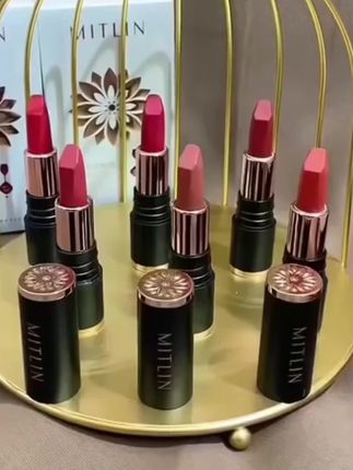 米之莲【夏日爆款】口红防水不沾杯不掉色黄皮素颜哑光显白防水不掉#不沾杯不掉色 #神仙口红 #口红试色 #女孩子买点口红怎么了 #美妆分享