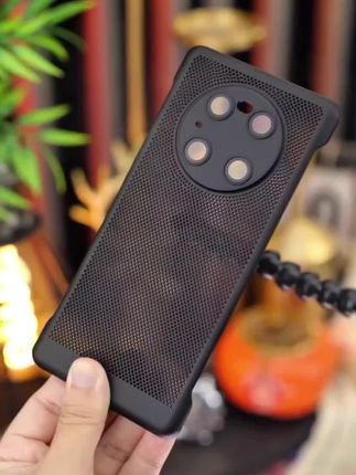 华为Mate40/40E/Pro【镜头全包网格散热手机壳】防指纹手汗,透气散热,四角全包防摔 ,还原裸机手感!