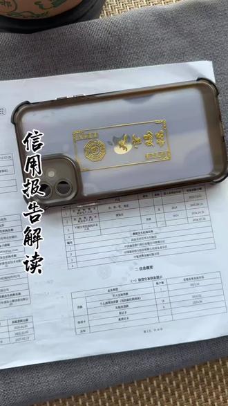 信用报告深度解读#真实生活分享计划 #信用报告 #金融小知识 #知识科普 #金融