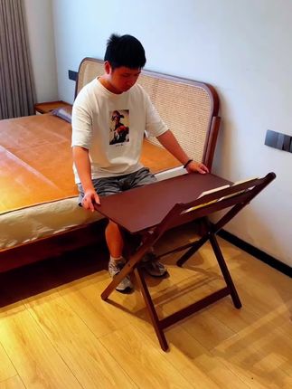 #创作灵感 可折叠桌子书桌客厅儿童学习桌写字小学生课桌床边电脑桌家用卧室#居家好物 #每日分享 #生活美学 #居家好物 @巨量千川