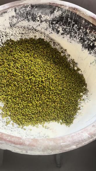 纯手工绿豆面条(杂面)老辈人的最爱#张边杂面