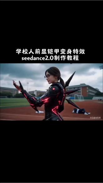 人前显圣变铠甲教程来#由小云雀seedance2.0制作 #小云雀AI #小云雀爆款马上成片 #小云雀seedance#芯有云雀创作飞跃