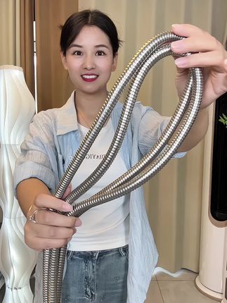 #超便宜超划算 九牧王通用的防爆耐高温花洒软管,1.5米,2米的都有,这个价闭眼冲#花洒软管 #防爆花洒软管 #卫浴 #厂家直发品质保证