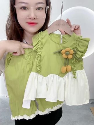 女童夏款套装#高品质童装 #女童夏款套装