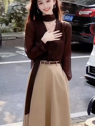 #内娱琥珀系中女的力量感#说好的随便穿穿去看秀 #早秋冷冽又随性的气质穿搭#早秋焦糖色氛围感穿搭#通勒穿搭如何摆脱土气感