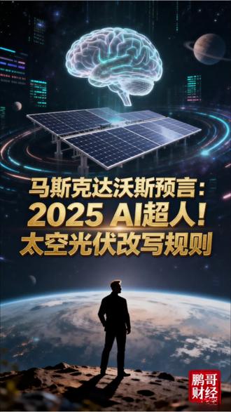 马斯克达沃斯预言:2025 AI超人!太空光伏改写规则#马斯克达沃斯预言 #AI超越人类 #太空光伏革命#特斯拉Optimus机器人